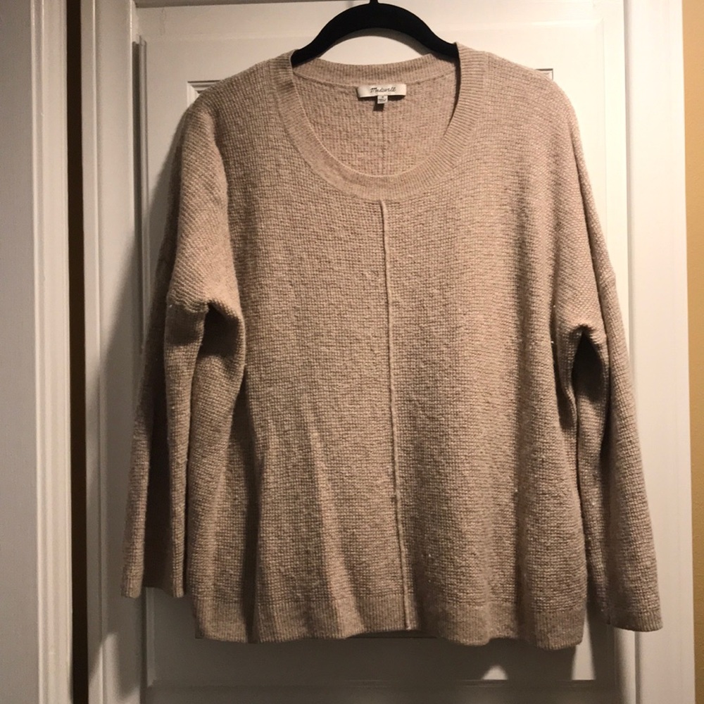 Madewell Northroad Pullover Sweater Top size M